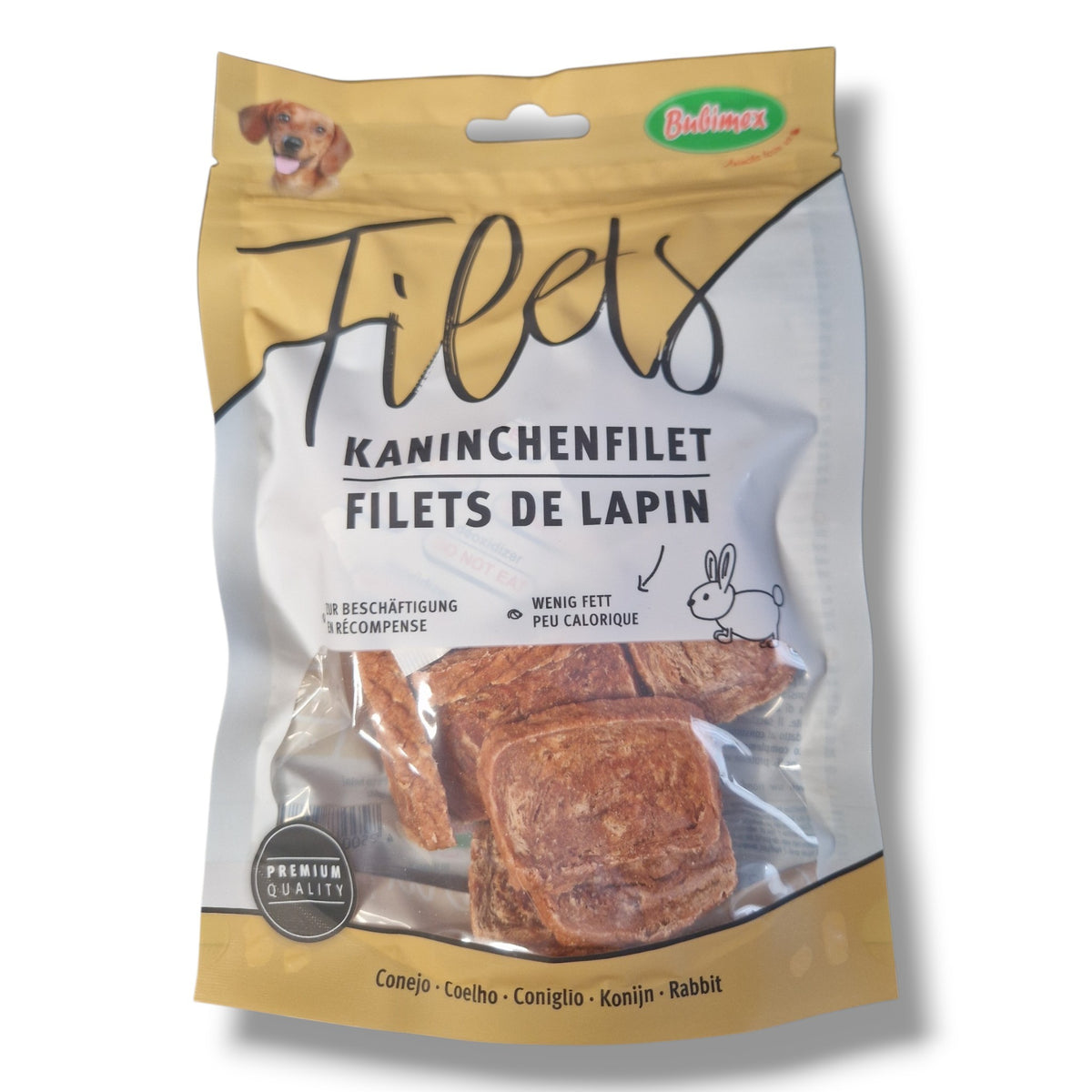 Filets de lapin pour chien - 100 g