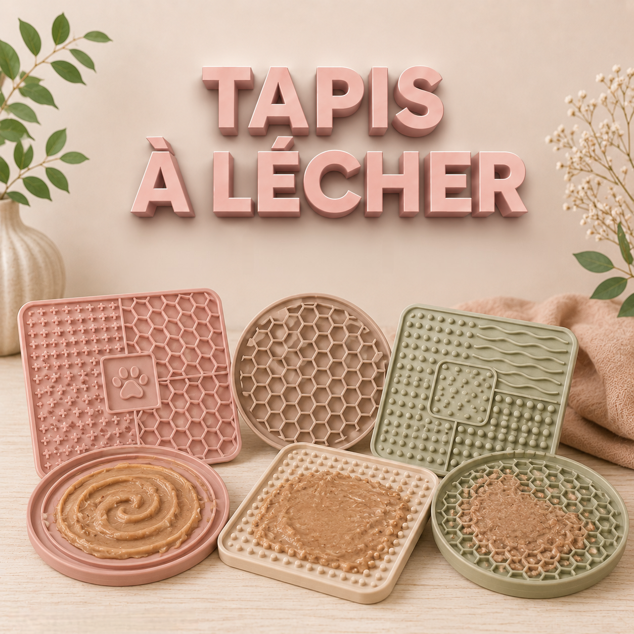 Tapis à lécher