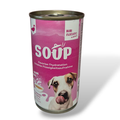Soupe hydratante pour chien à base de jus de viande – saveur Canard
