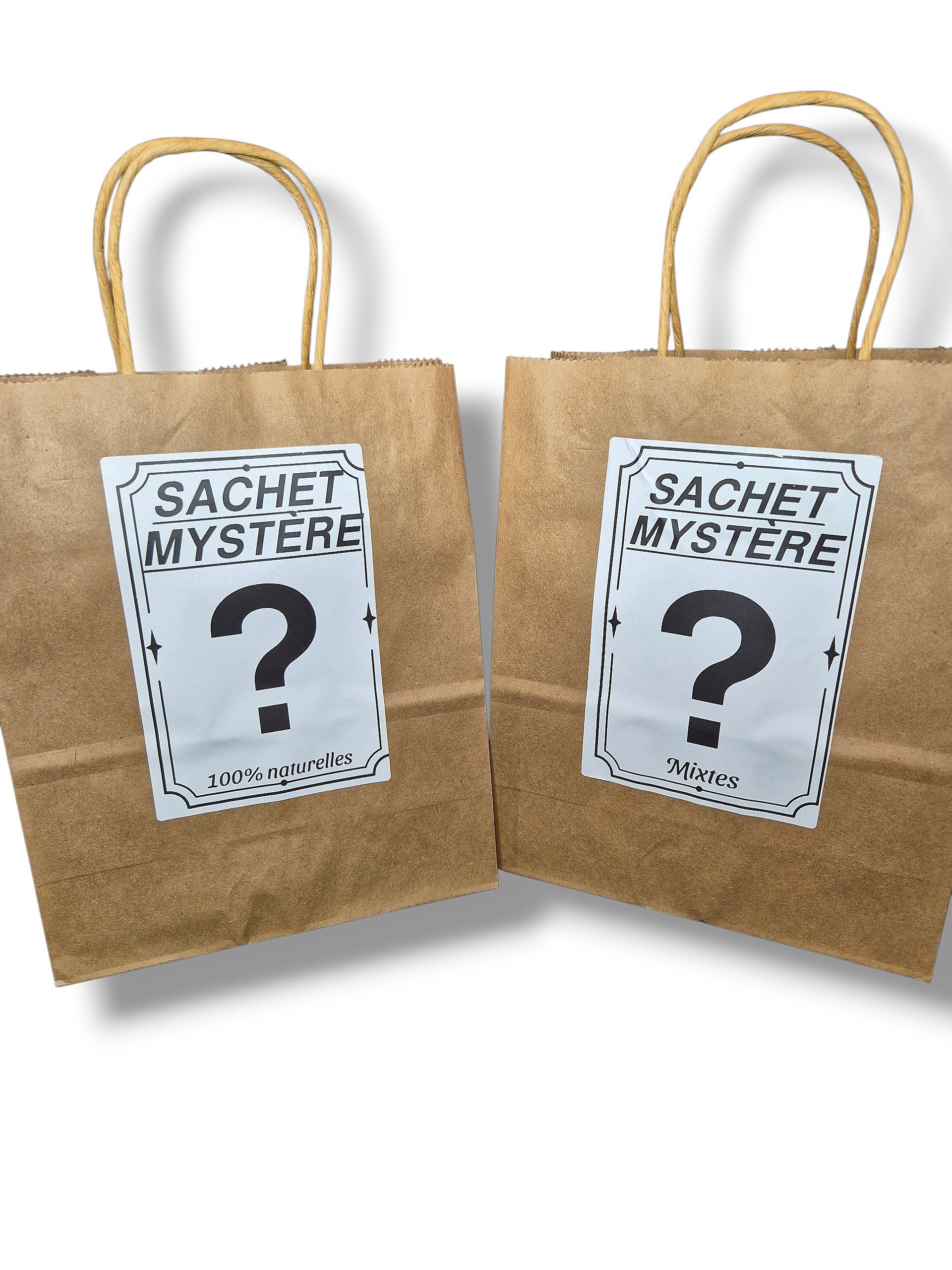 Sachet mystère friandises pour chien — version 100% naturelles et version Mixtes