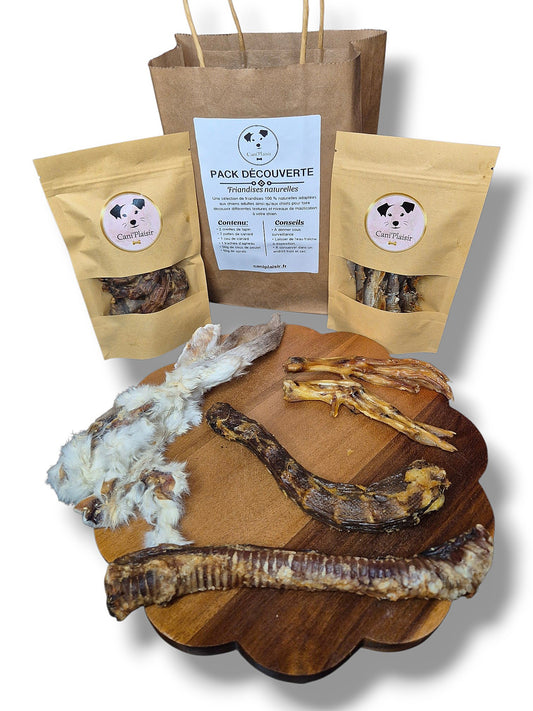 Pack découverte - Friandises 100% naturelles 